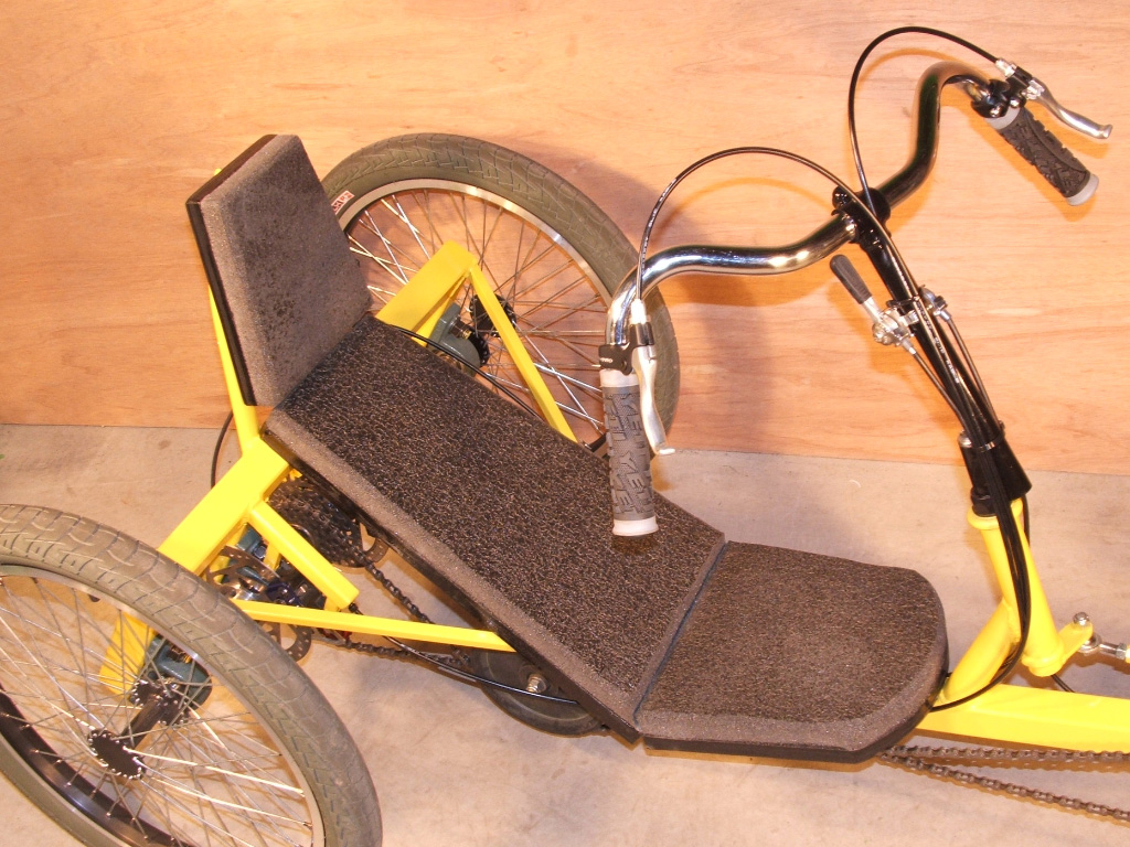StreetFighter QuadCycle - over seat steering